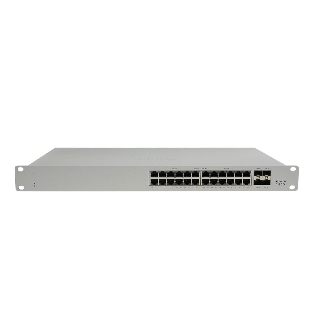 Cisco Meraki MS120-24P 24-Port Access Switch (MS120-24P-HW) Like New 1