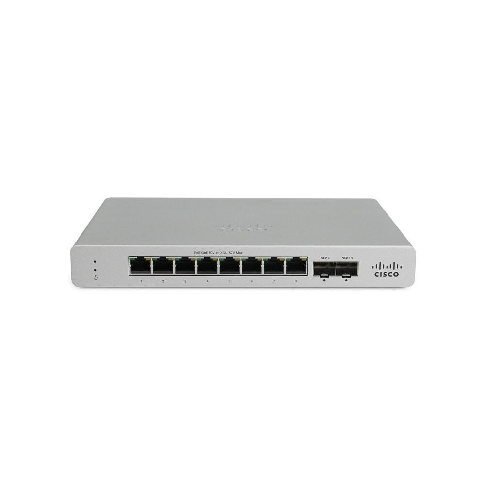 Cisco Meraki MS120-8LP 8-Port Access Switch (MS120-24P-HW) New 1