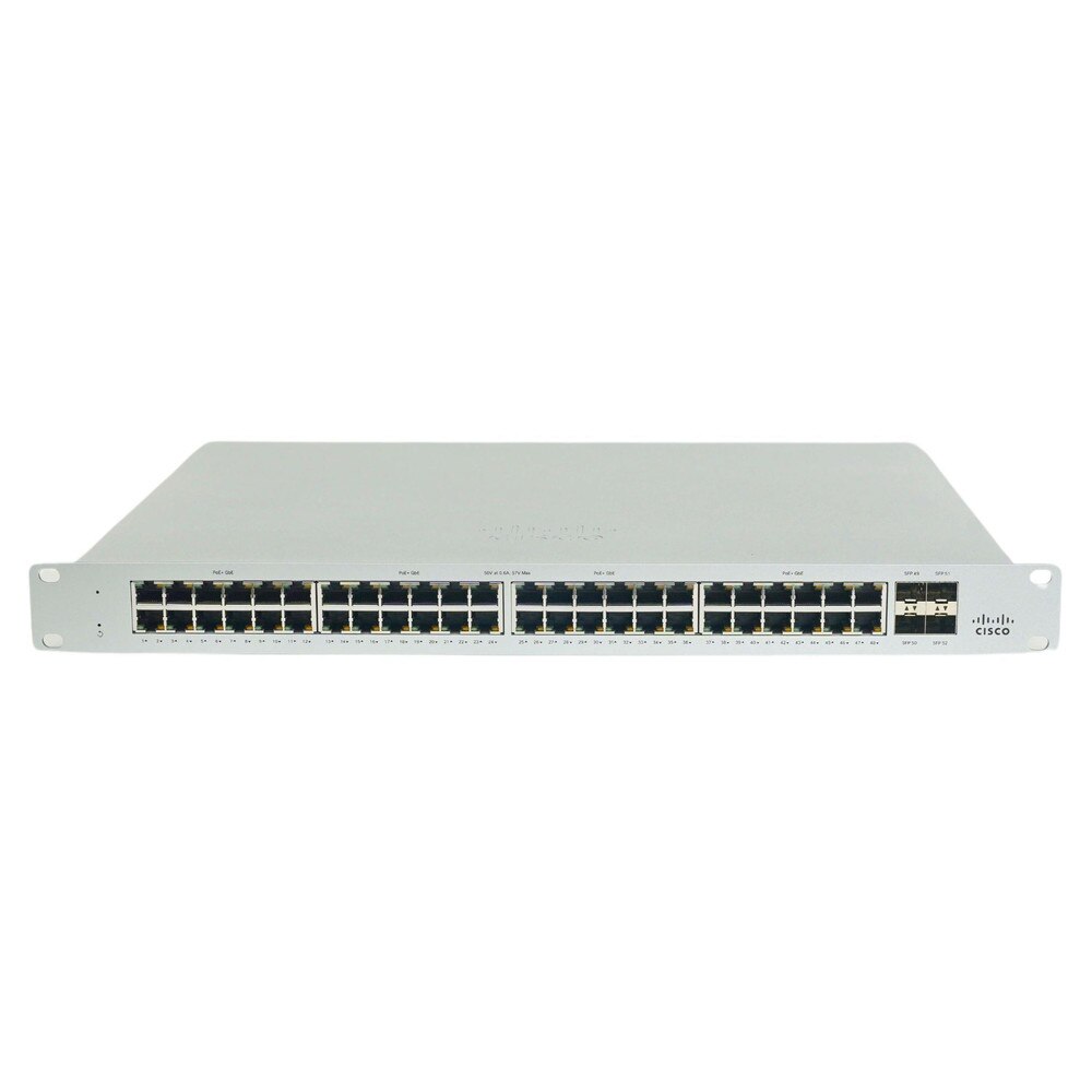 Cisco Meraki MS130-48P Cloud Managed 48GE 740W PoE Switch (MS130-48P-HW) New 2