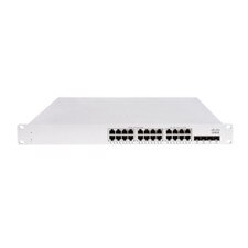 Cisco Meraki MS150 24-Port Gigabit PoE+ Switch (MS150-24P-4G) - High-performance, cloud-managed switch with 24 PoE+ ports, ideal for enterprise networking and IT infrastructure.