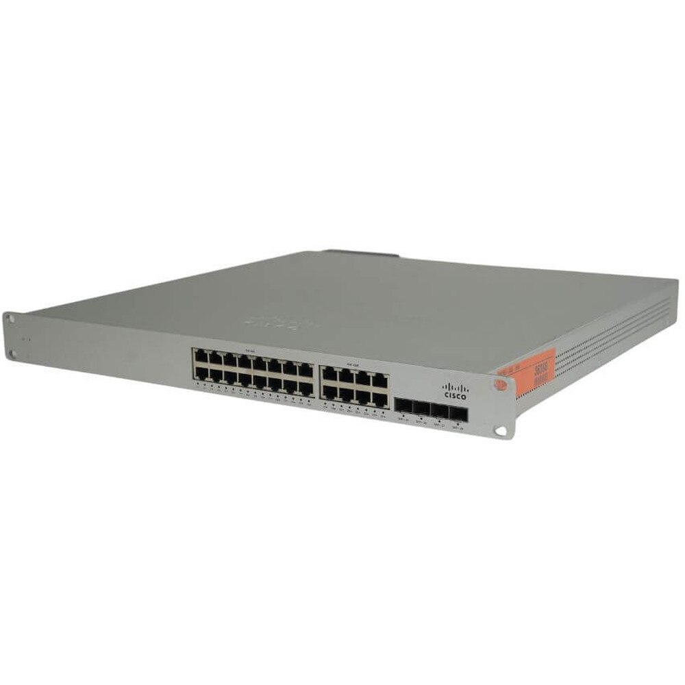 Cisco Meraki MS350 Cloud Managed 24-Port Gigabit Ethernet Switch (MS350-24X-HW) Like New 1