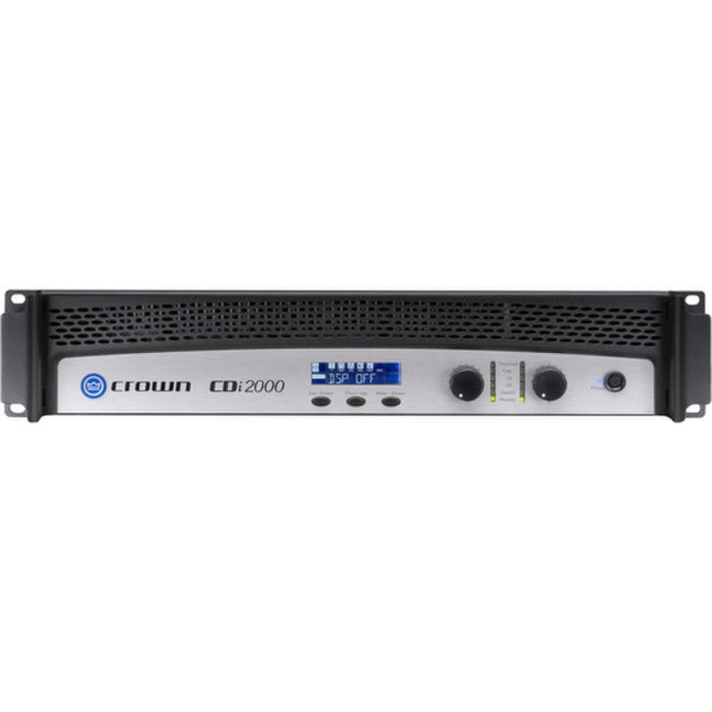 Crown Audio CDi 2000 2-Channel Power Amplifier (NCDI2000) New 1