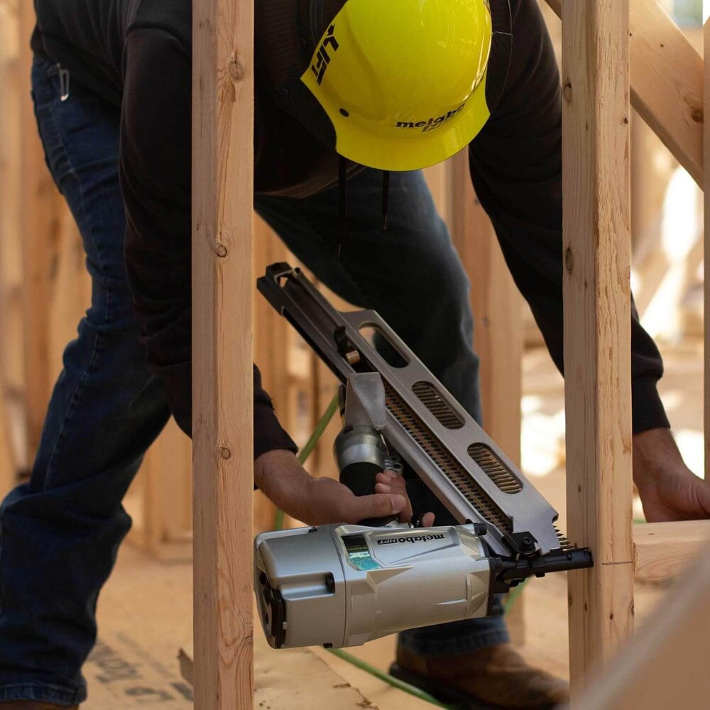 Metabo HPT 3-1/4 Inch 21-Degree Framing Nailer with Aluminum Magazine (NR83A5-S1) New 9