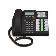 Nortel Norstar T7316e Telephone Charcoal (NT8B27JAAAE6) Like New 1