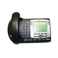 Nortel i2004 IP Phone (TEXT w/ Silver Bezel, ROHS) Charcoal (NTDU92BD70) New 1