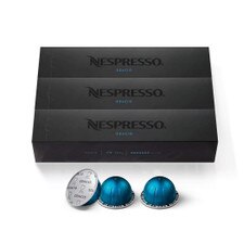 Nespresso VertuoLine Odacio Dark Roast Coffee Capsules - 30 Counts - 3 Packs of 10 (ODAC10-3PACK) New 1