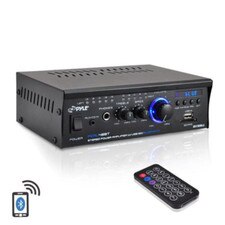 Pyle Bluetooth Audio Power Amplifier 2x120W (PCAU48BT) New 1
