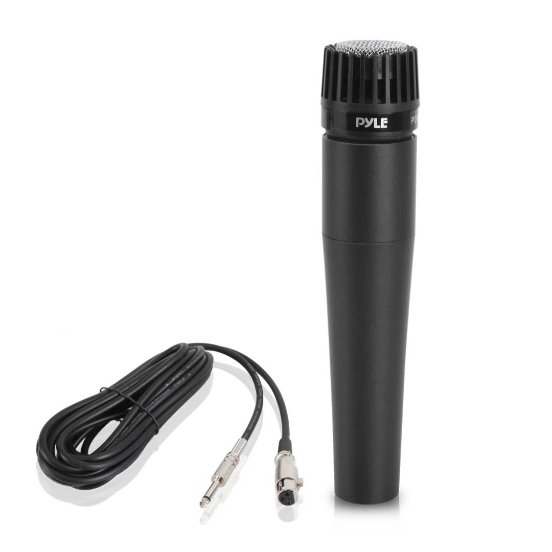 Pyle PDMIC78 Dynamic Microphone | XLR Cardioid Mic for Vocals