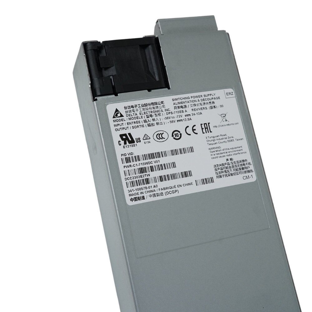 Cisco PWR-C1-715WDC 715 Watt Power Supply Hot-plug Redundant for C9300/C9300L New Open Box 4