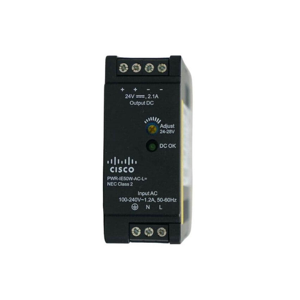 Cisco PWR-IE50W-AC-L Industrial Ethernet 50W AC to DC Power Supply New 1