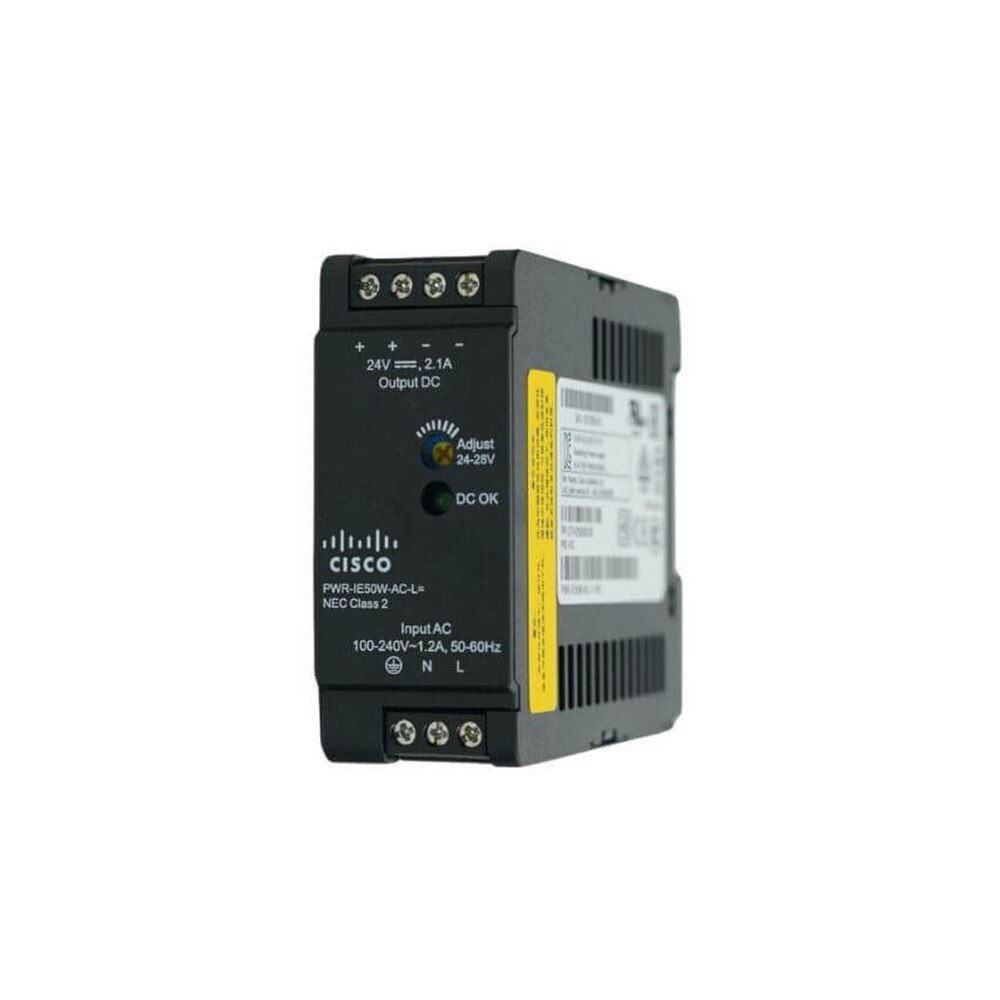 Cisco PWR-IE50W-AC-L Industrial Ethernet 50W AC to DC Power Supply New 2