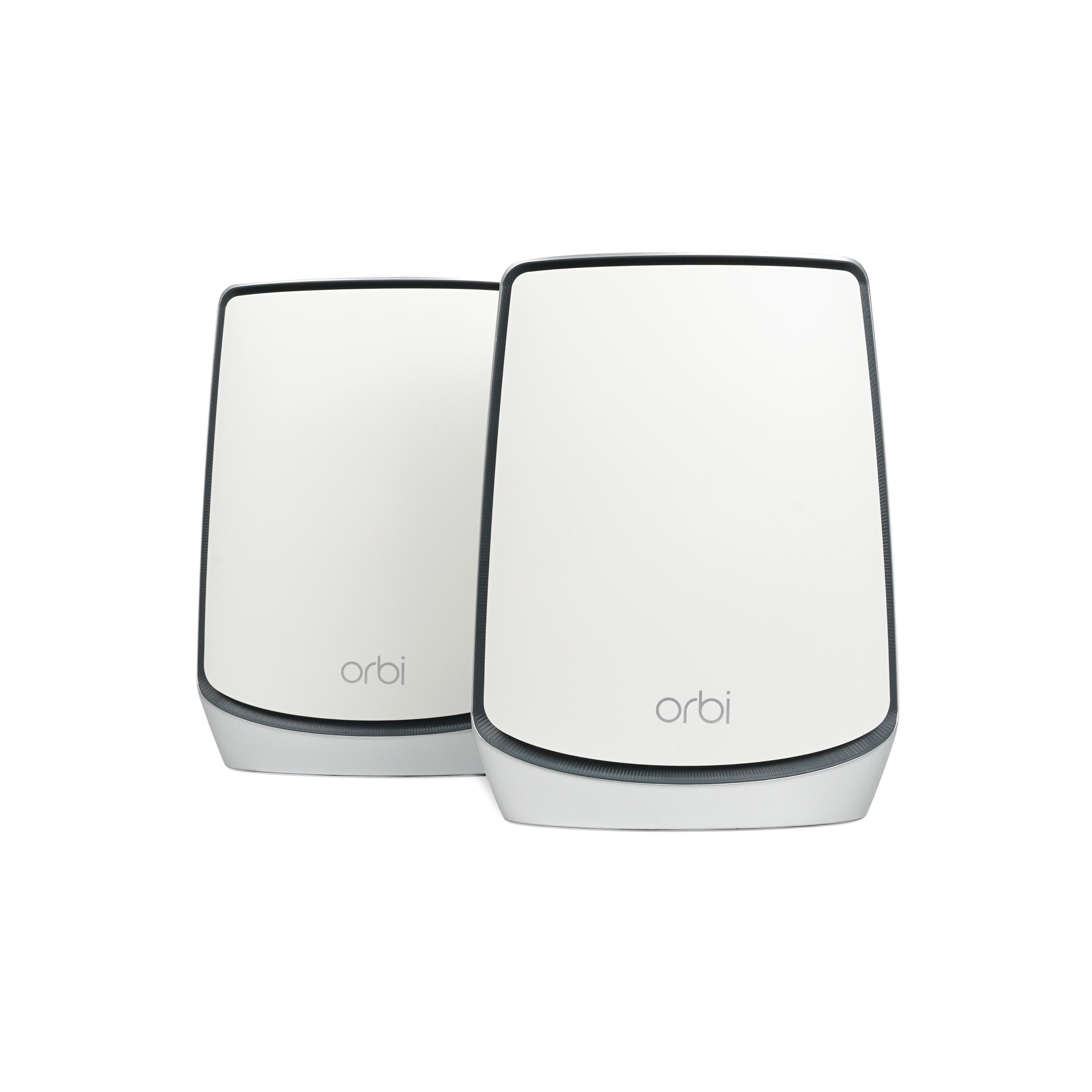 Netgear RBK852 Orbi AX6000 Tri-band Mesh WiFi 6 System (2 Netgear RBK852 Orbi AX6000 Tri-band Mesh WiFi 6 System (2