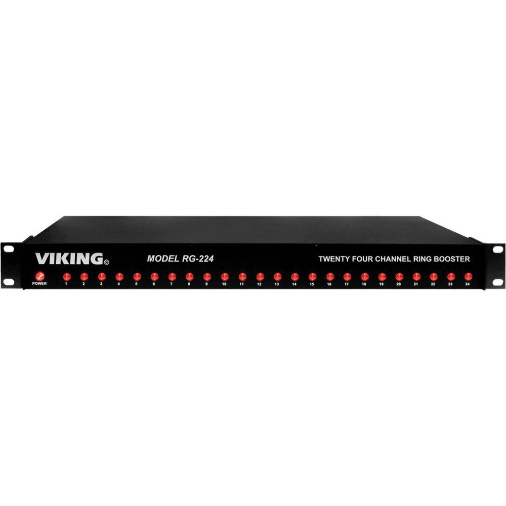 Image of Viking RG-224 Ringing Power Boost 24 Line Ring Shaper / Booster, a device used to enhance telephone line ringing power
