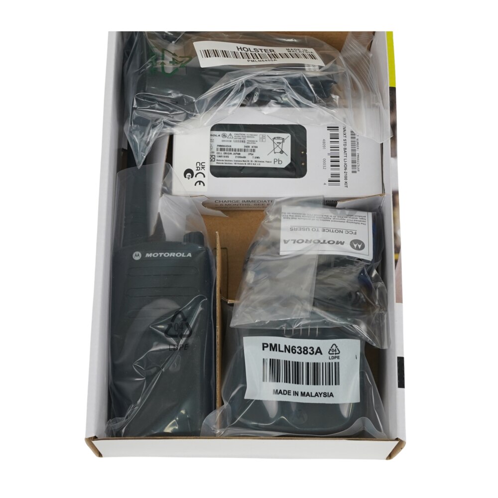 Motorola RMU2040 UHF 4 Channel 2 Watt Two-Way Radio (RMU2040BHLAA) New 11