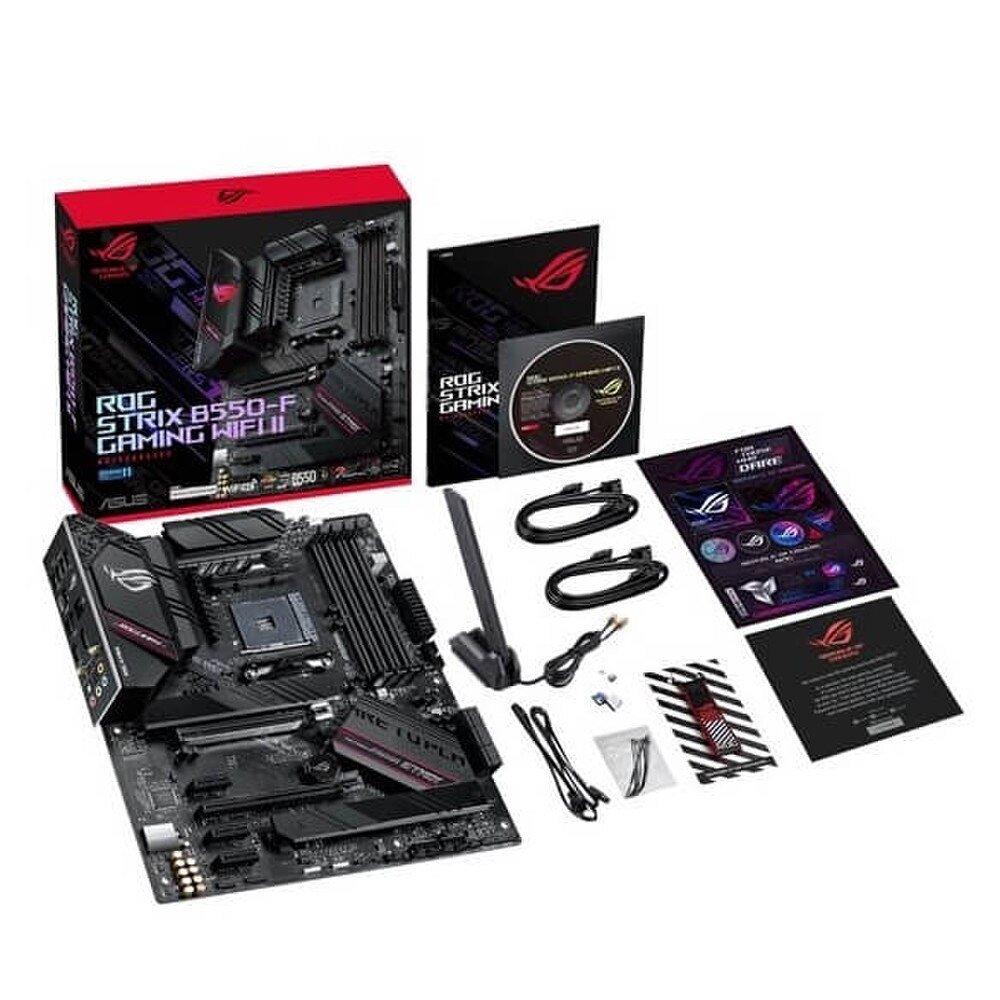 ASUS ROG Strix B550-F Gaming WiFi II AM4 ATX Gaming Motherboard | Like New 9