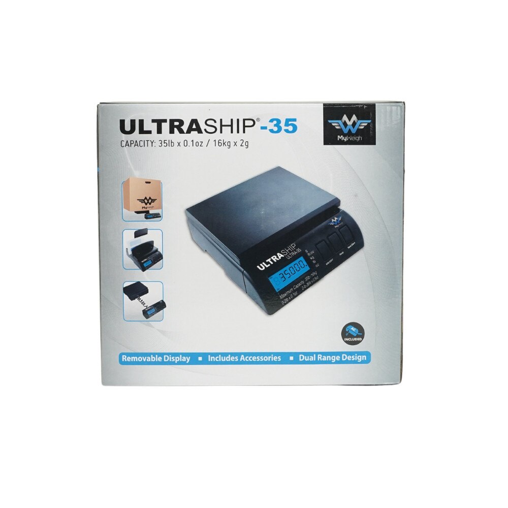 My Weigh UltraShip 35 Digital Shipping Scale (SCMULTRA35BLACK) New 6