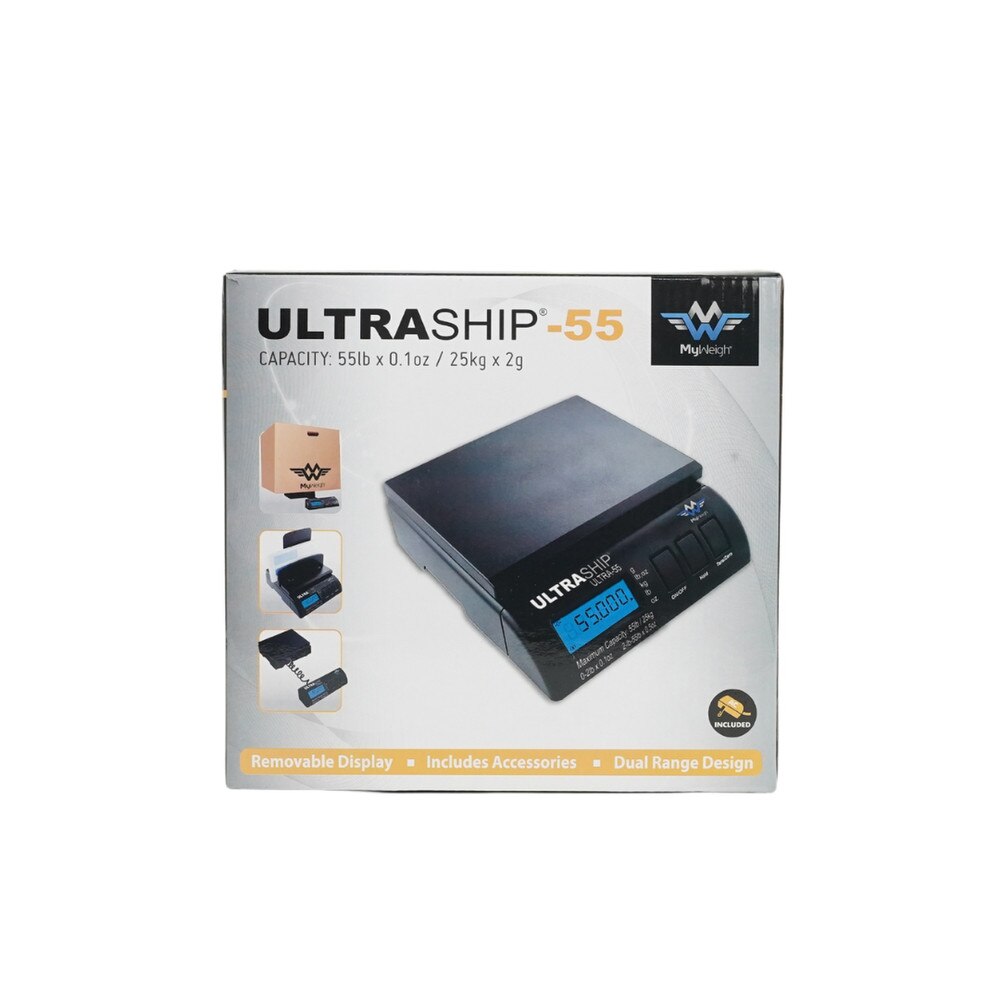 My Weigh UltraShip 55 Digital Shipping Scale (SCMULTRA55BK) Like New 6