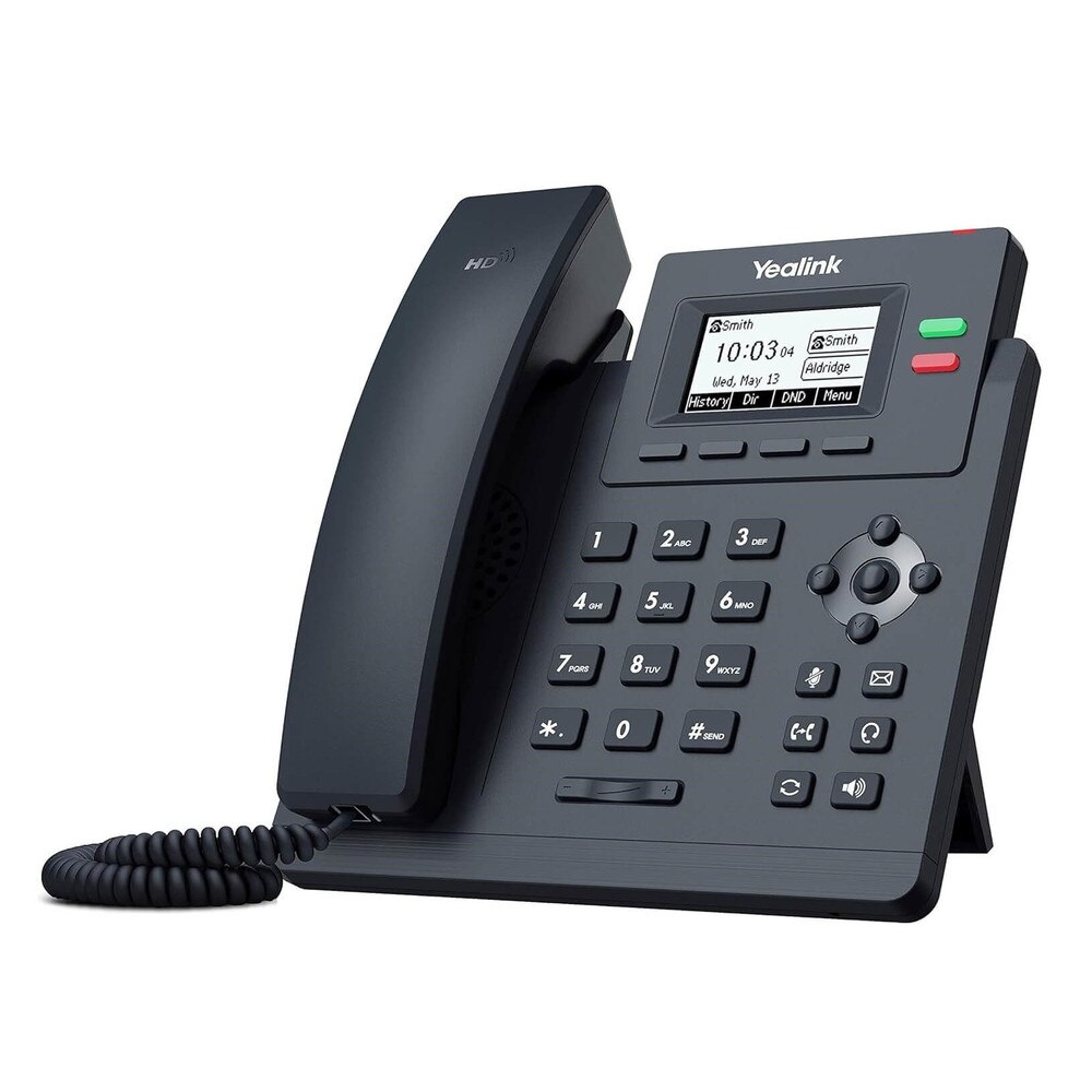 Yealink T31P 2-Line IP Phone (SIP-T31P) Like New 1