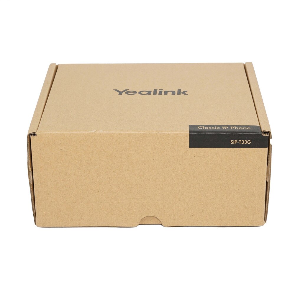 Yealink T33G 4-Line Gigabit IP Phone (SIP-T33G) New 7