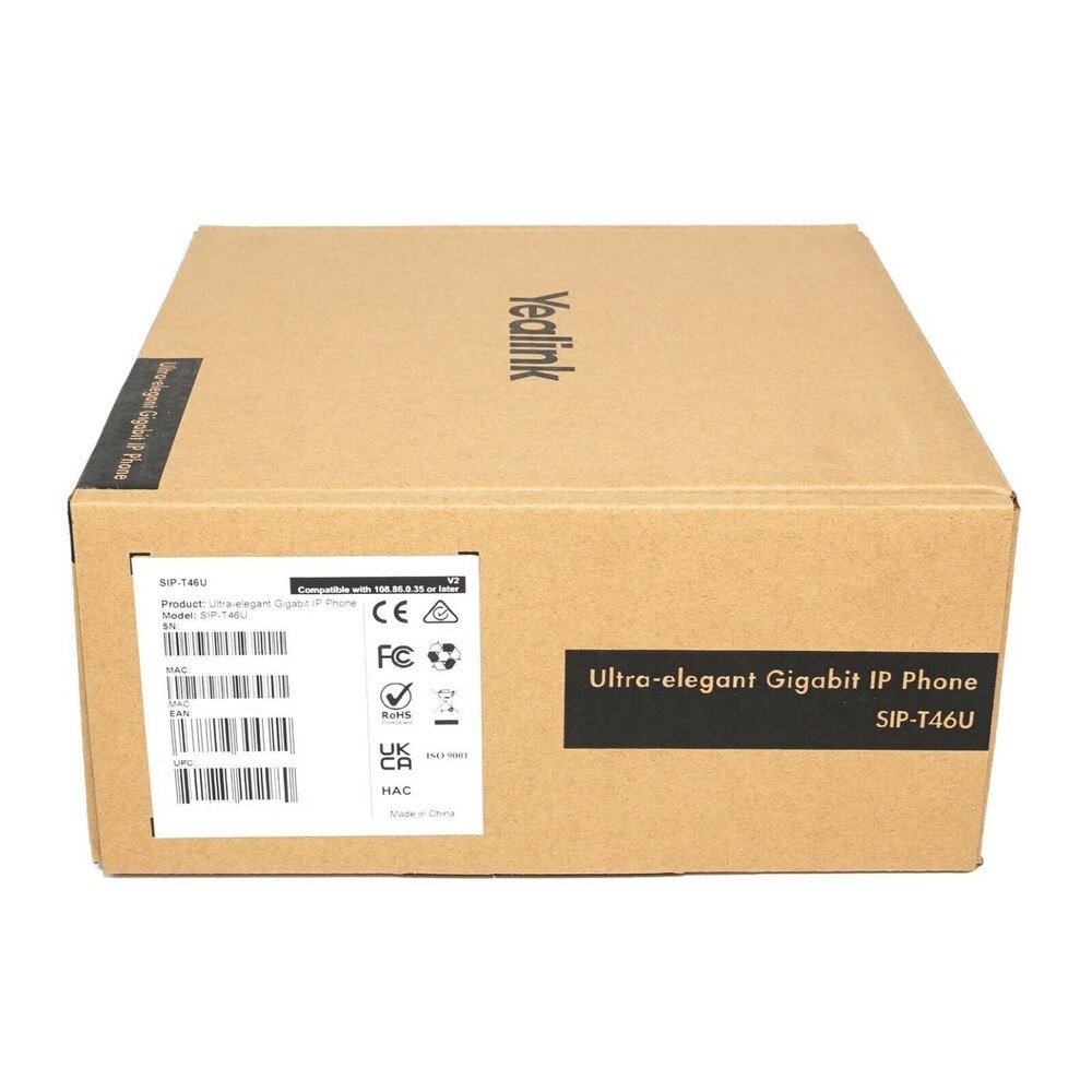 Yealink T46U Gigabit IP Phone (SIP-T46U) Like New 7