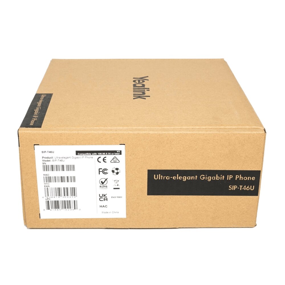 Yealink T46U Gigabit IP Phone (SIP-T46U) New 7