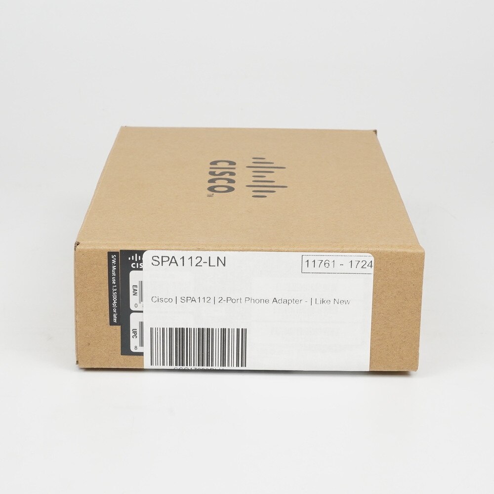Cisco SPA112 2-Port Phone Adapter | Like New 5