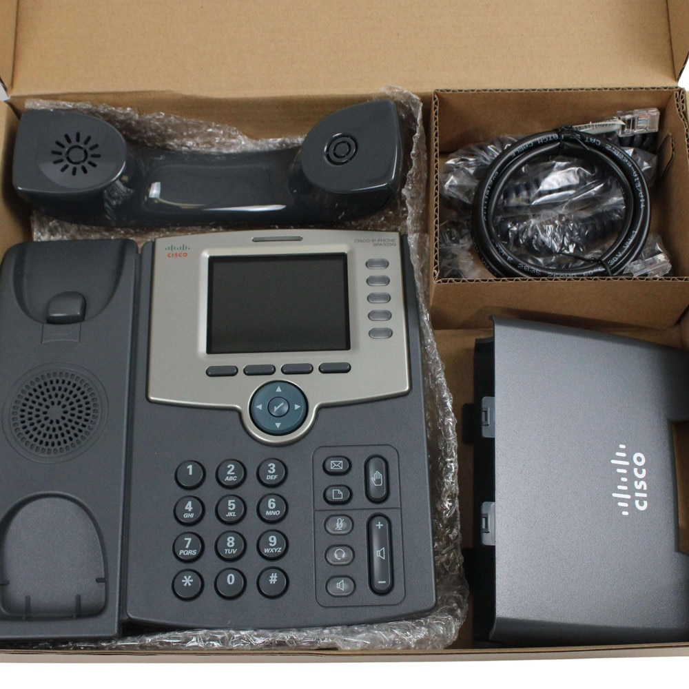 Cisco SPA525G2 5-Line IP Phone with Color Display (NA) New 8