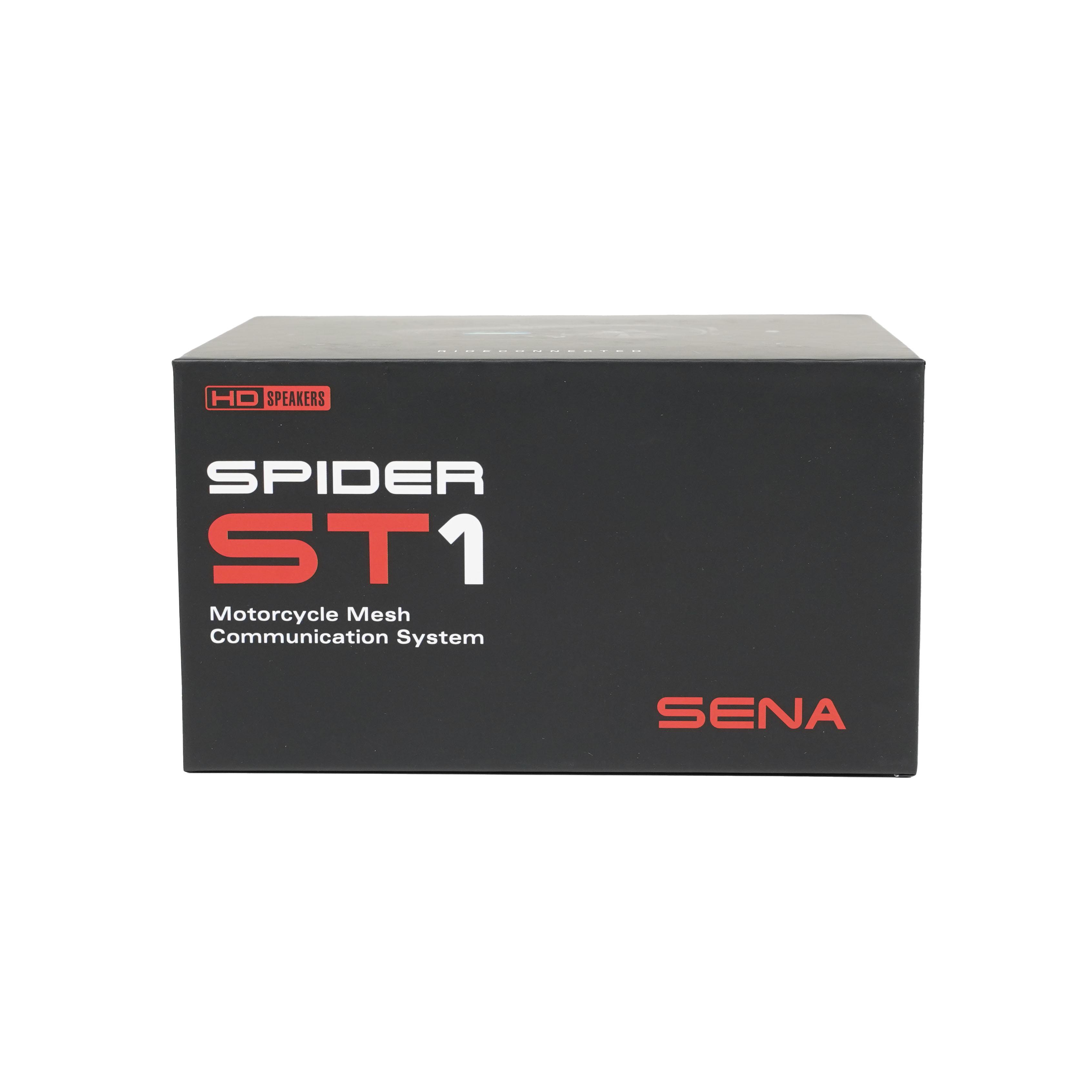 SENA SPIDER ST1 モーターサイクルマスクコミュニケーションシステム Sena Spider ST1 - Mesh Intercom Motorcycle Bluetooth Headset
