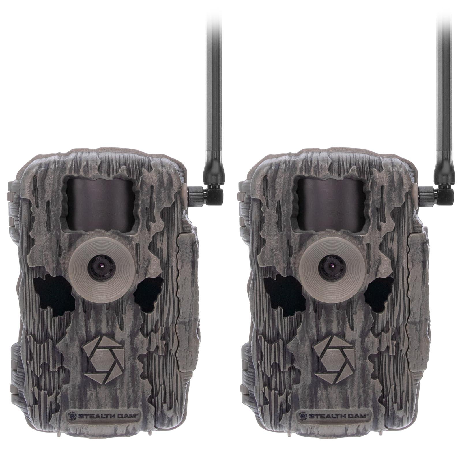 Stealth Cam Fusion Max STC-FXWTX Cellular Trail Camera 2 Pack (STC