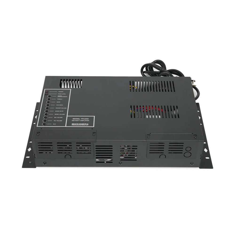 Bogen TPU250 Telephone Paging Amplifier 250 Watt Like New 1