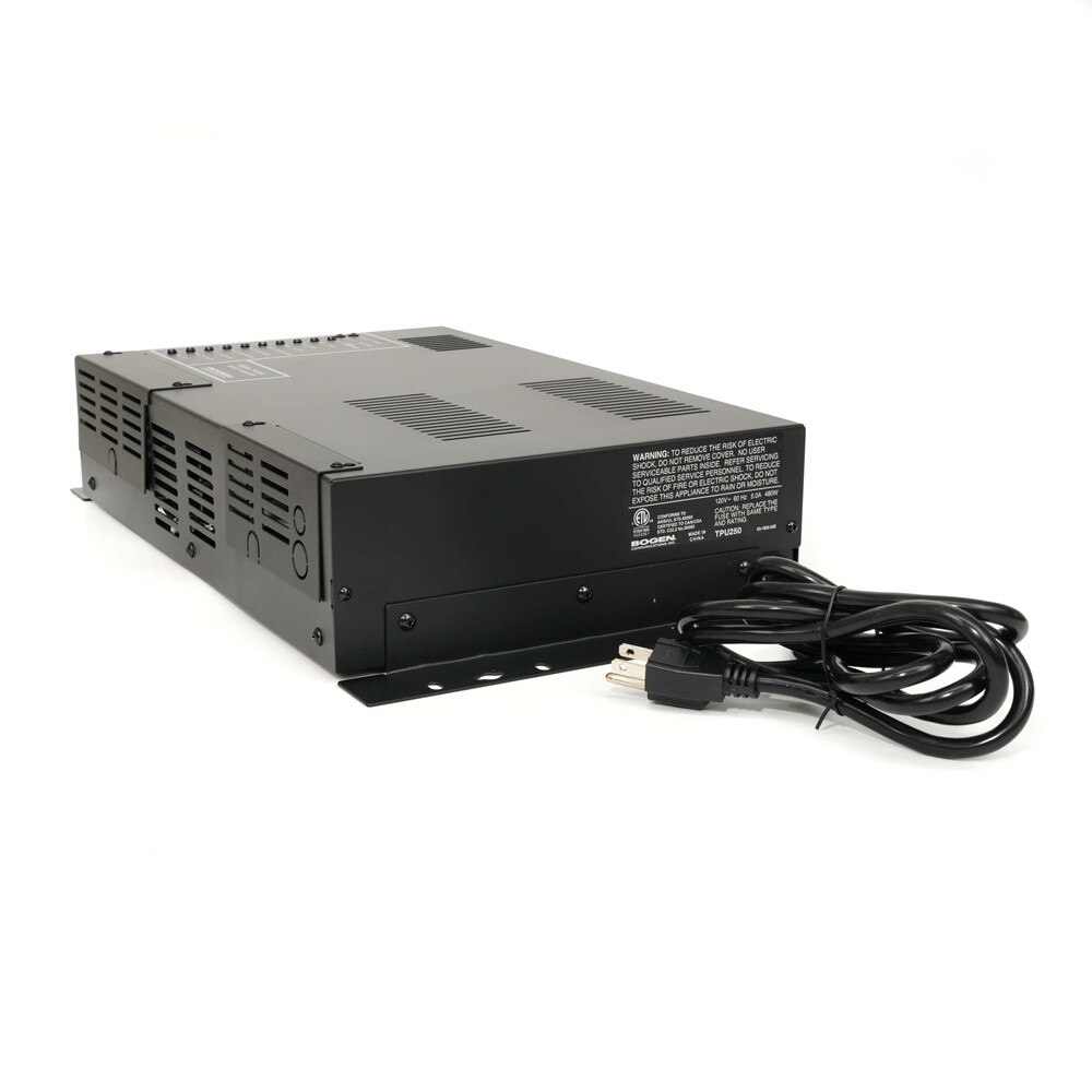 Bogen TPU250 Telephone Paging Amplifier 250 Watt Like New 3