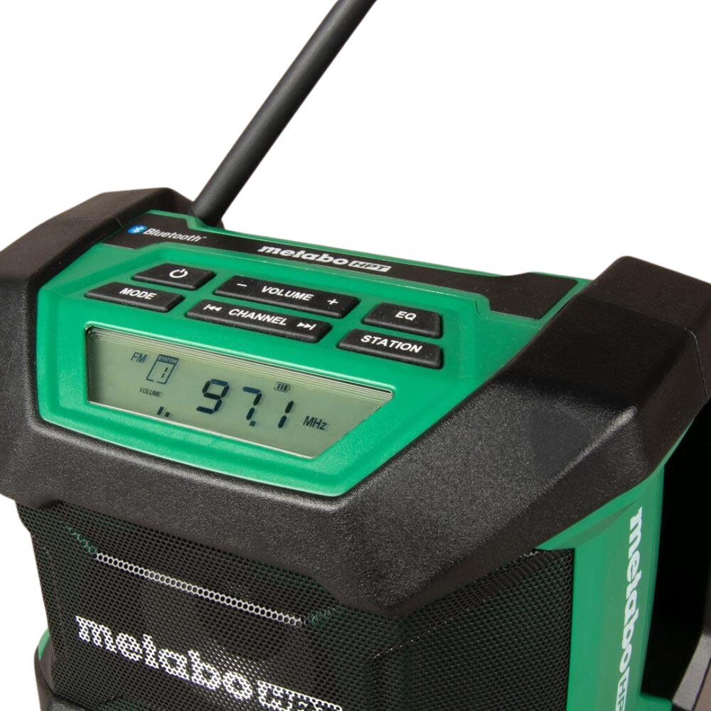 Metabo HPT 18V Multi Volt Wireless Bluetooth Radio (UR18DAQ4) | Like New 5