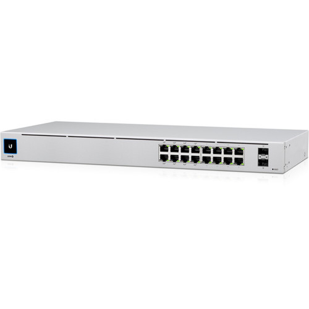 Ubiquiti UniFi 16-Port Gigabit PoE+ Managed Switch with SFP (USW-16-POE-EU) Like New 1