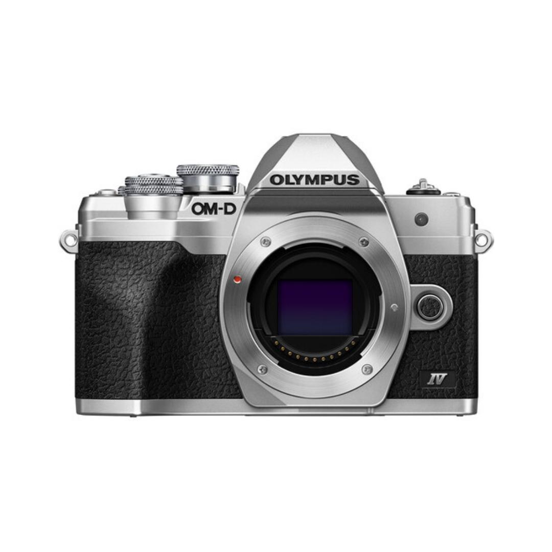 Olympus OM-D E-M10 Mark IV Mirrorless Camera - Silver