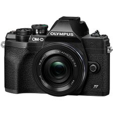 Olympus OM-D E-M10 Mark IV Mirrorless Digital Camera Black (V207132BU000) | Like New 1