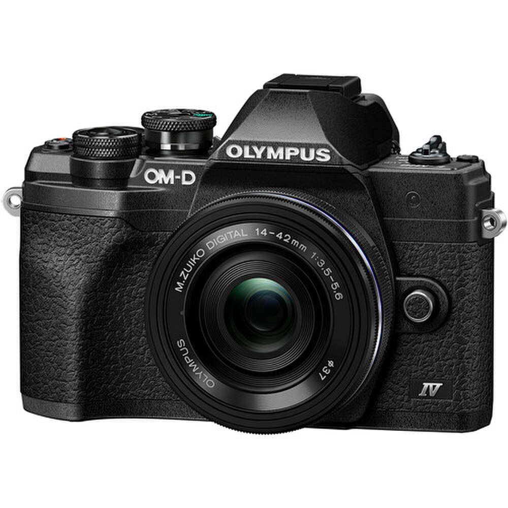Olympus OM-D E-M10 Mark IV Mirrorless Digital Camera Black (V207132BU000) New 1