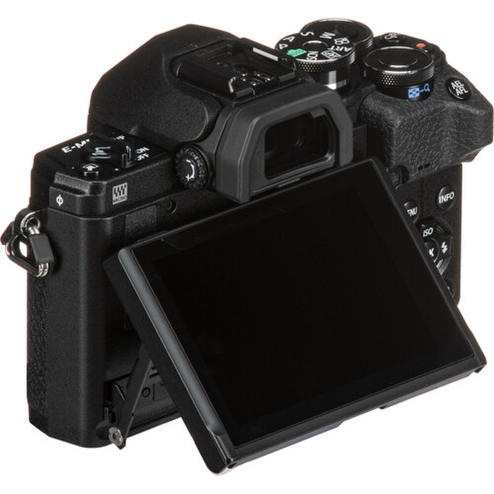 Olympus OM-D E-M10 Mark IV Mirrorless Digital Camera Black (V207132BU000) New 10