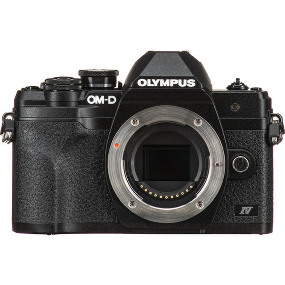 Olympus OM-D E-M10 Mark IV Mirrorless Digital Camera Black (V207132BU000) New 2