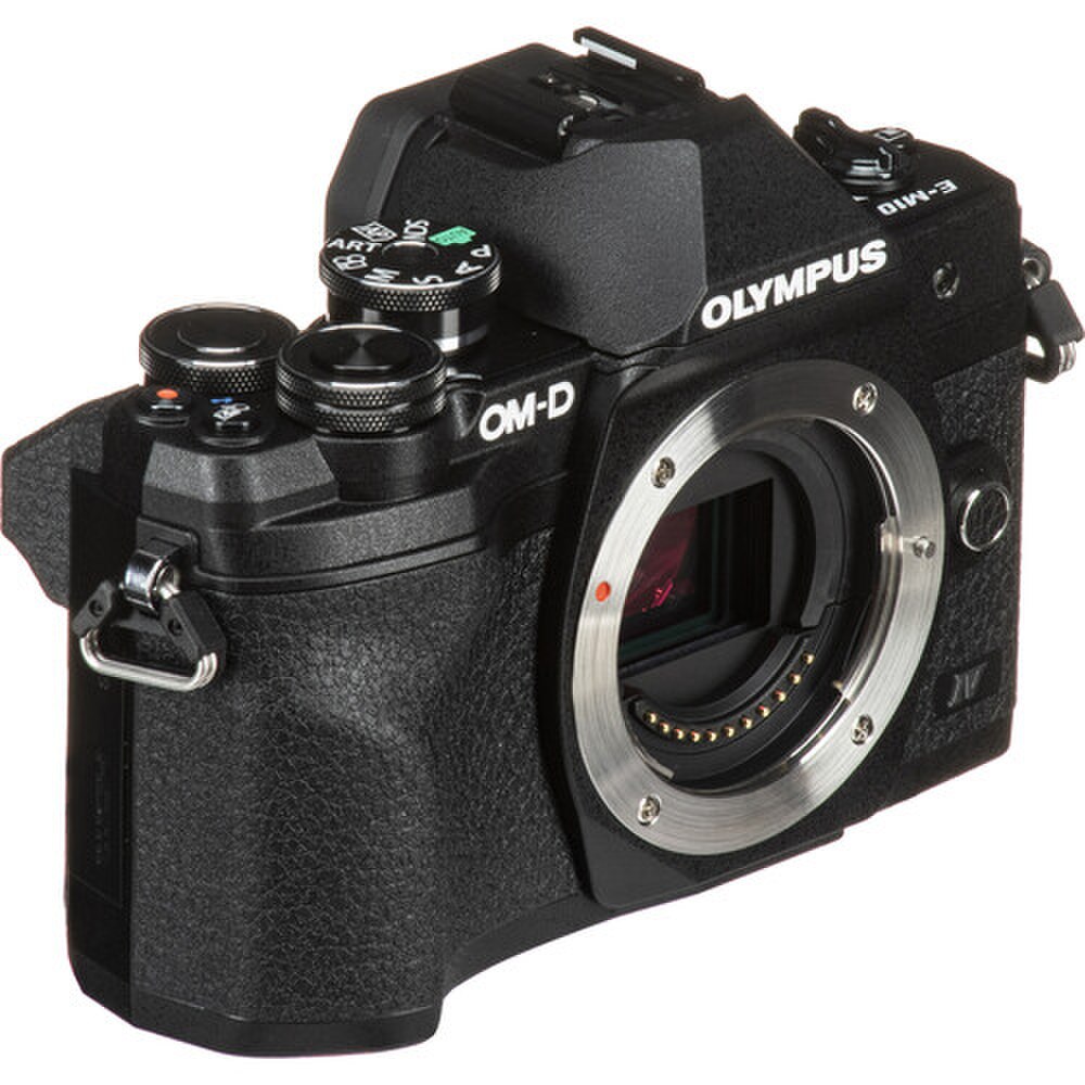 Olympus OM-D E-M10 Mark IV Mirrorless Digital Camera Black (V207132BU000) New 8