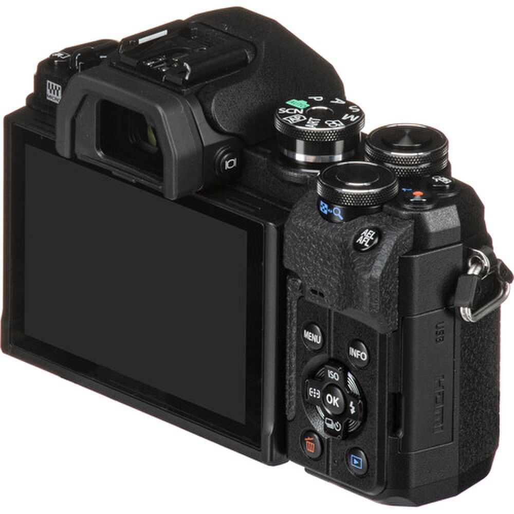 Olympus OM-D E-M10 Mark IV Mirrorless Digital Camera Black (V207132BU000) New 9