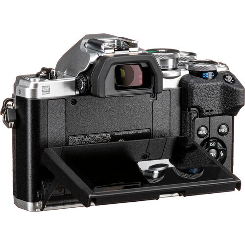 Olympus OM-D E-M10 Mark IV Mirrorless Digital Camera - Silver