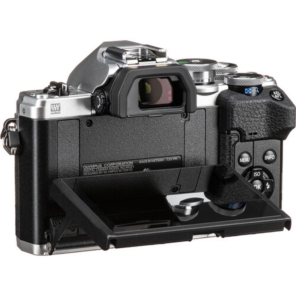 Olympus OM-D E-M10 Mark IV Mirrorless Digital Camera Silver (V207132SU000) New 10