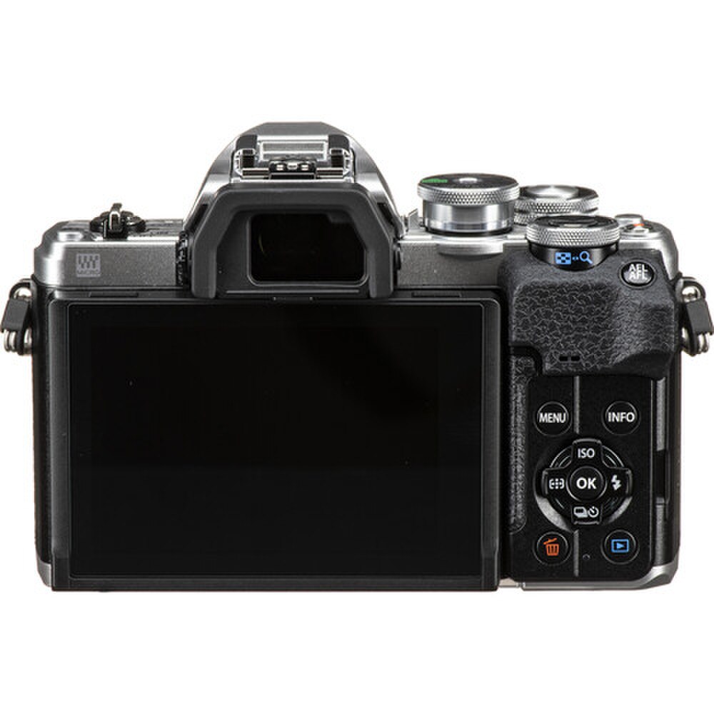 Olympus OM-D E-M10 Mark IV Mirrorless Digital Camera Silver (V207132SU000) New 4