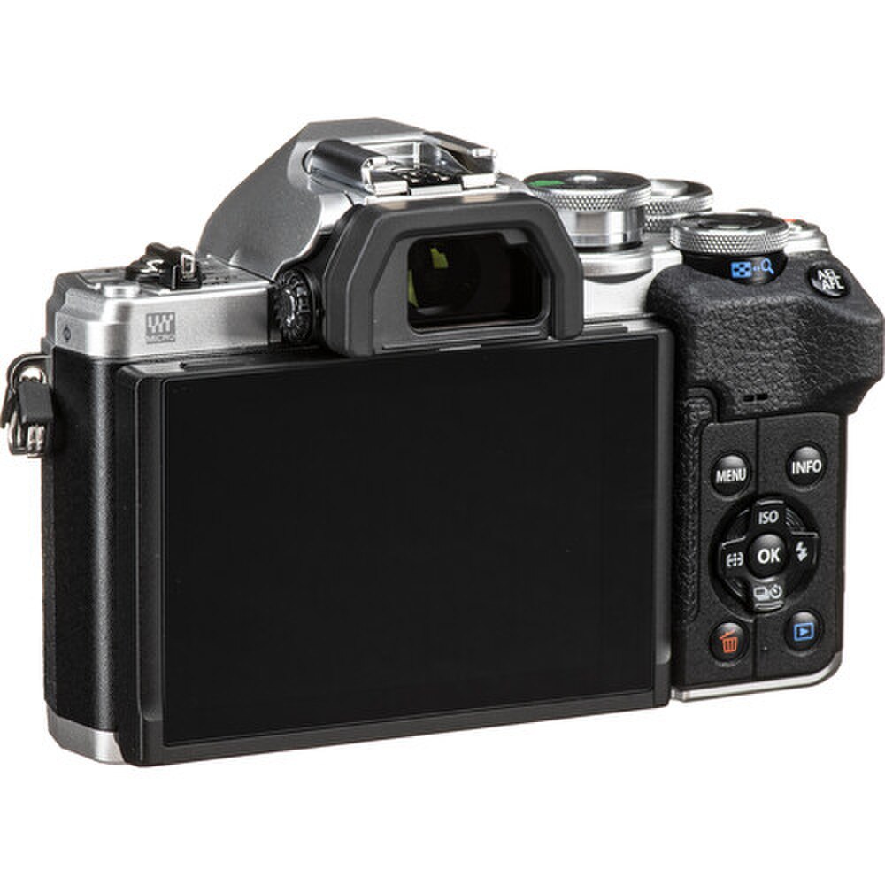 Olympus OM-D E-M10 Mark IV Mirrorless Digital Camera Silver (V207132SU000) New 6