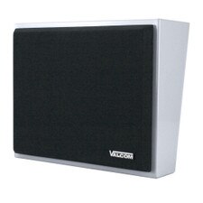 Valcom VIP-430A-IC IP Talkback Wall Speaker Assembly in white, designed for commercial and office use.