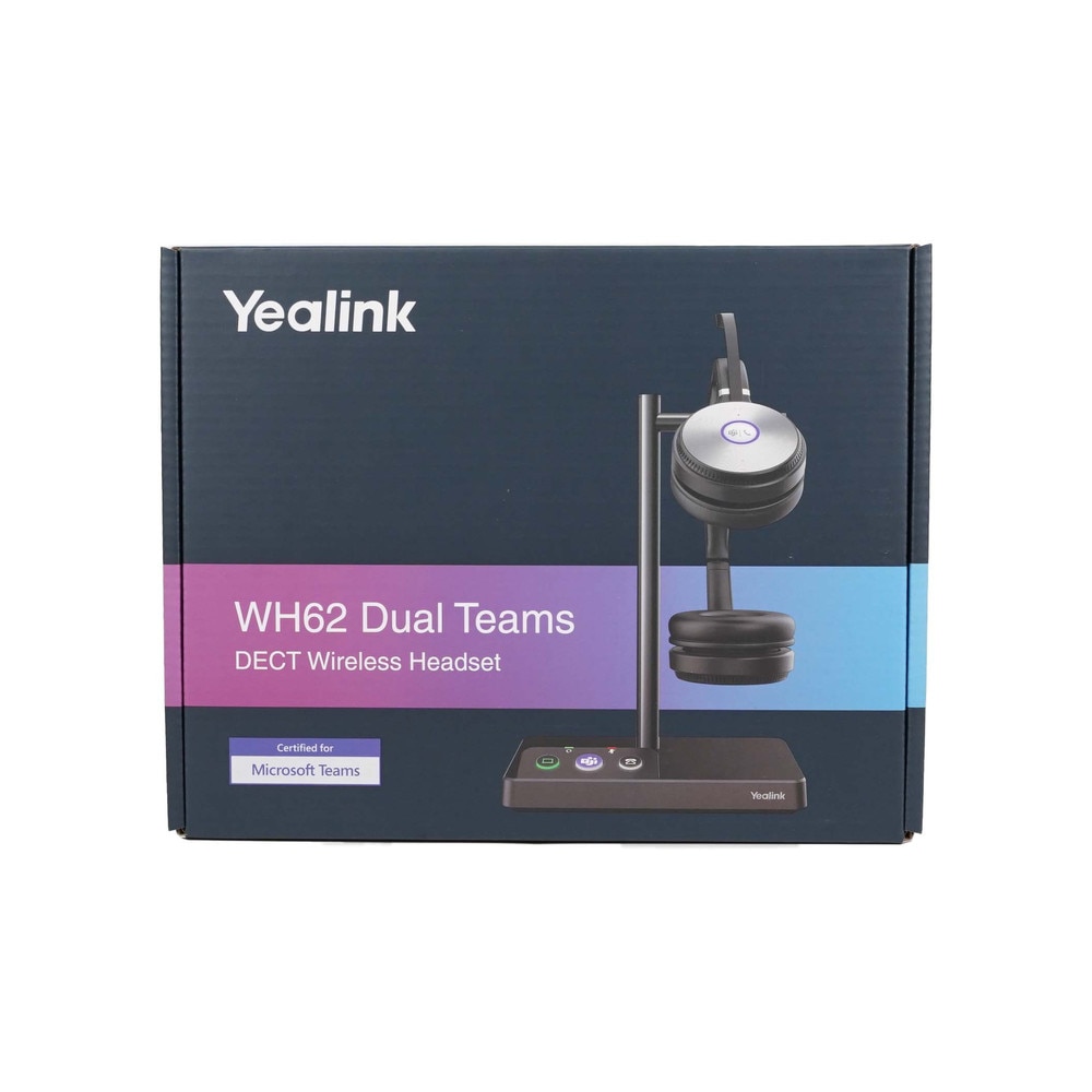 Yealink WH62 Dual Teams DECT Wireless Headset New 7