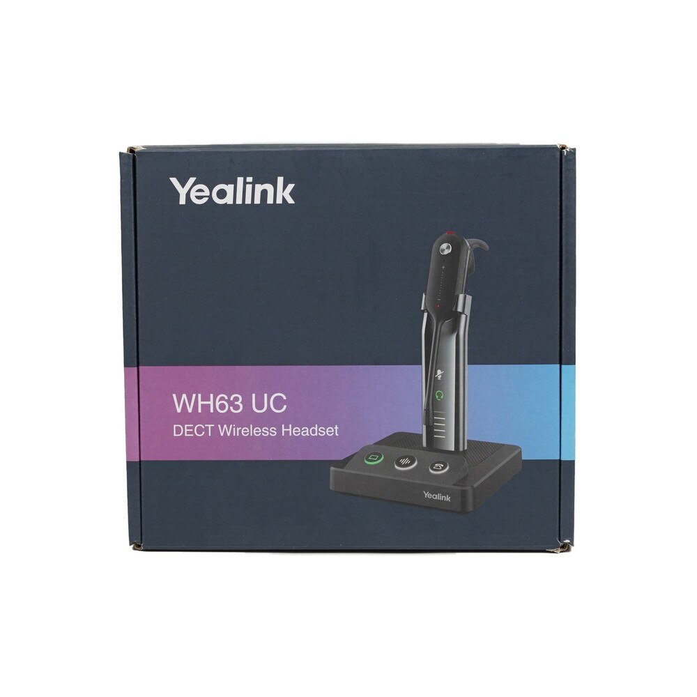 Yealink WH63 UC DECT Wireless Headset Teams New 7