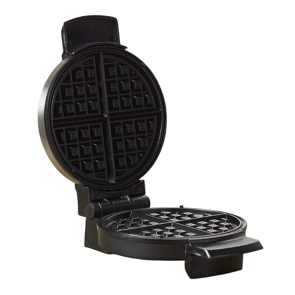 Black+Decker Belgian Waffle Maker - Silver (WMB500) New 6