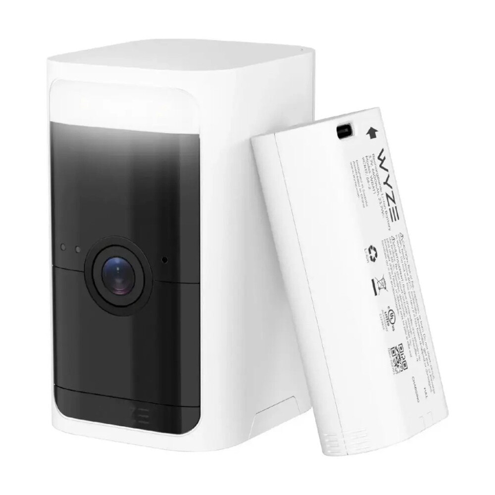 Wyze 2K HDR Rechargeable Battery Outdoor/Indoor Security Camera (WYZECOPB) | New 2