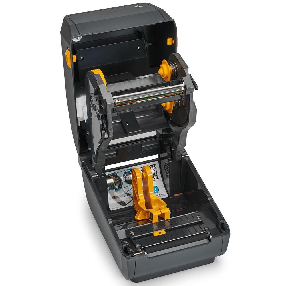 Zebra ZD421T 203dpi Thermal Transfer Desktop Barcode Label Printer (ZD4A042-30EM00EZ ZD4A042-301M00EZ) Like New 3